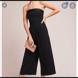 Anthropologie strapless jumpsuit never worn